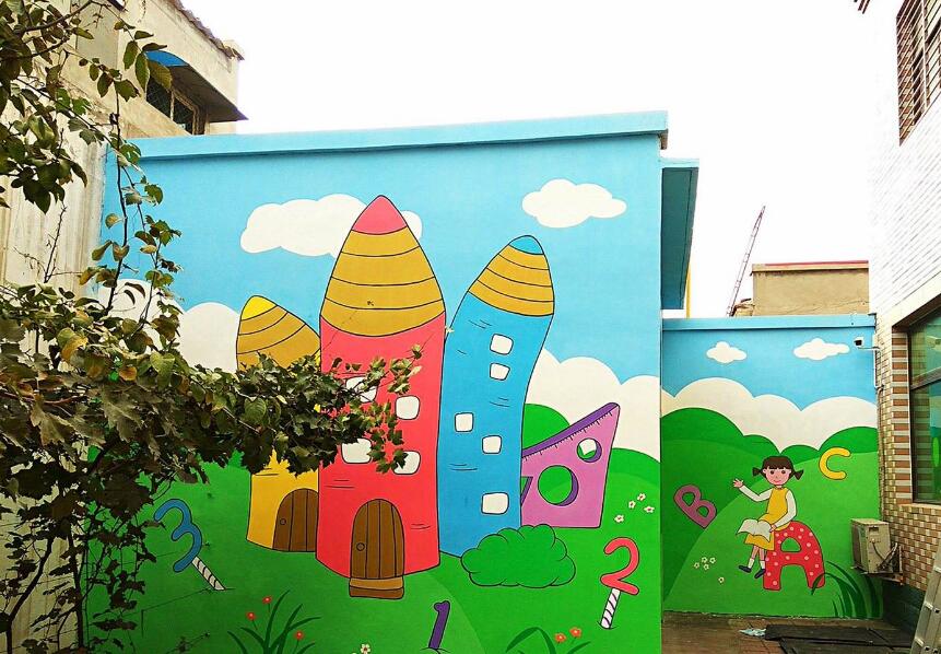 乌鲁木齐幼儿园墙绘-- 乌鲁木齐创心视觉艺术有限公司
