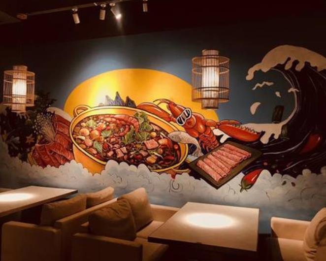 新疆餐饮文化墙设计-- 乌鲁木齐创心视觉艺术有限公司
